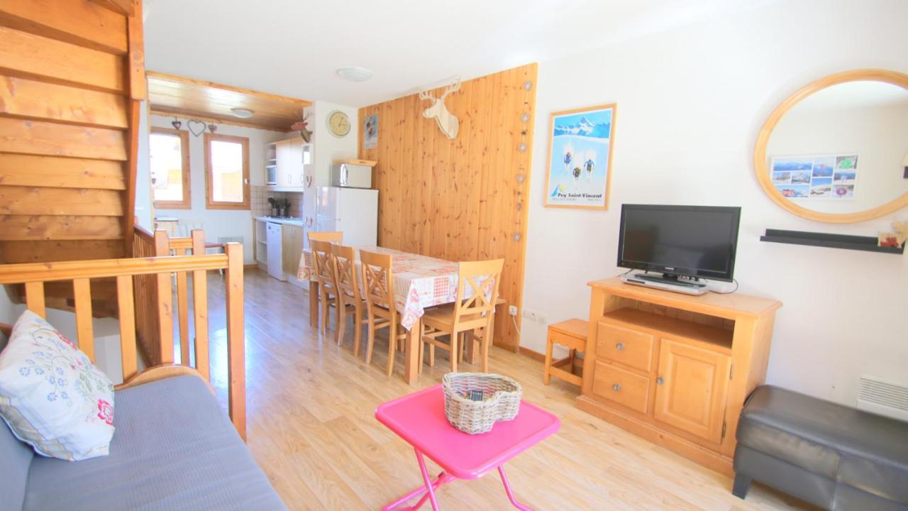 Les Chalets Du Parc Aux Etoiles - Cimes Et Neige Apartment Puy-Saint-Vincent Ngoại thất bức ảnh